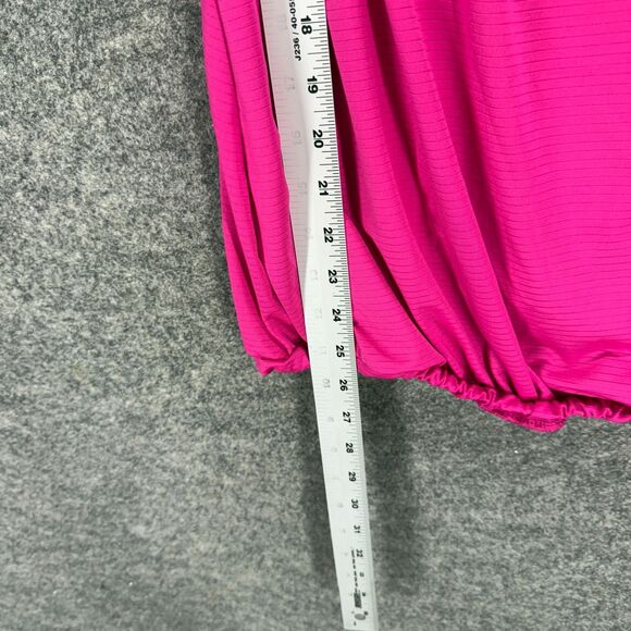 Old Navy Activewear Tank Women L Large Pink Loose Fit Sleeveless Racerback - Picture 6 of 7